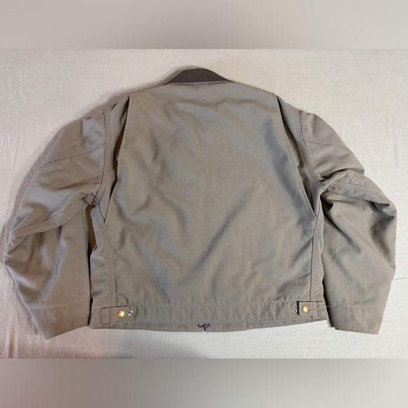 Carhartt Flannel-Lined Detroit Jacket (J124) “TAN” - Picture 2 of 13